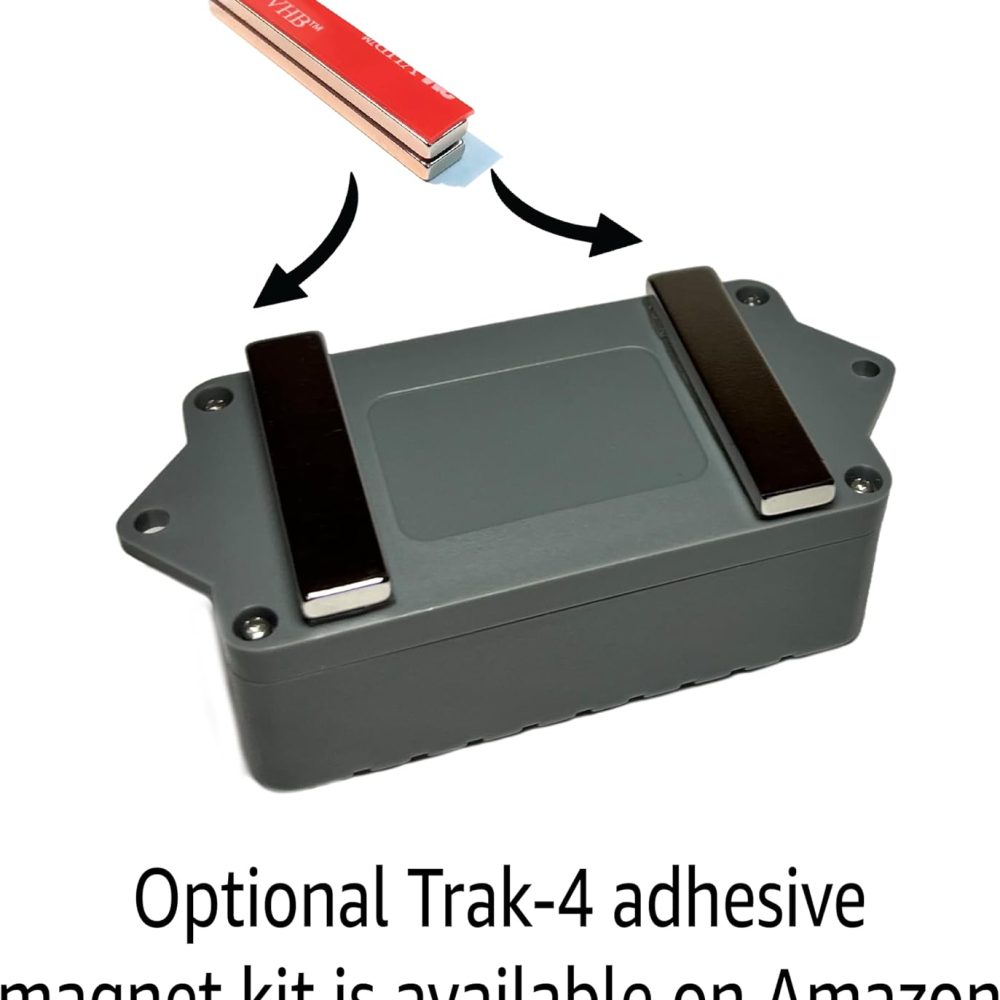Trak-4 GPS Tracker for Vehicles, Assets, Equipment. Long Battery Life, Waterproof, Global Tracking. Low-Cost Subscription Required. - Image 4