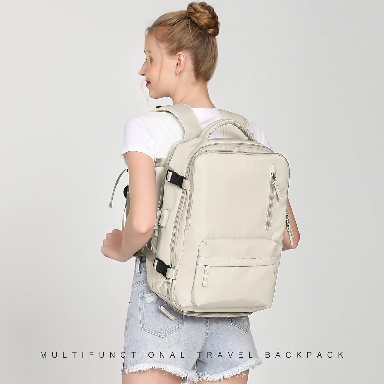 Large Travel Backpack Carry on Flight Approved Laptop Work Business Backpack for Women Men Mochila de Viaje - Image 7